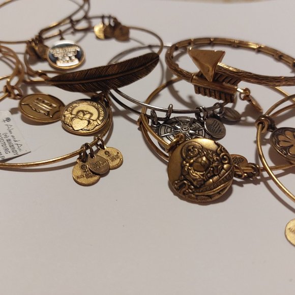 MAKE AN OFFER OR TRADE~ALEX AND ANI BRACELETS! BRONZE AND GOLD TONE BUNDLE! - Picture 3 of 8